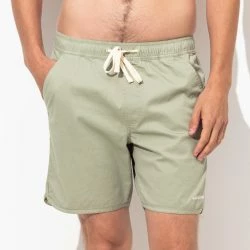 Banks Journal Label Elastic Boardshort - Green Tea -ANNA-KACI SHOP M00840275709136 3420478296 scaled