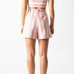 Miguelina Giada Striped Cotton Shorts 9 Miguelina Giada Striped Cotton Shorts -ANNA-KACI SHOP M00841284135060 2382539053 scaled
