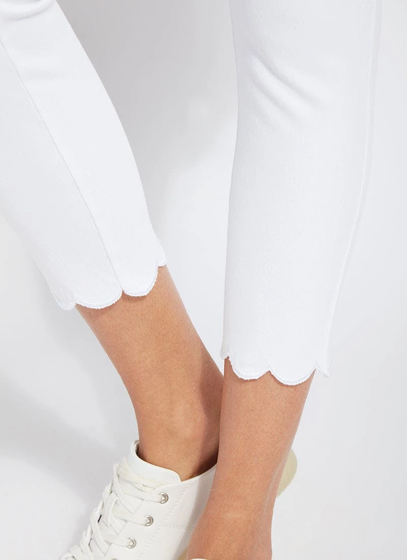 Lysse Scallop Edge Ankle Denim Legging 9 Lysse Scallop Edge Ankle Denim Legging - Image 9