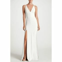 Dress The Population Iris Gown - Off White