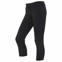AWDis Just Cool Womens/Ladies Girlie Capri Sports Pants/Trousers (Jet Black)
