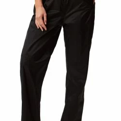 Regatta Great Outdoors Womens/Ladies Adventure Tech Pack It Waterproof Pants (Black) -ANNA-KACI SHOP M05054752442699 1077428406