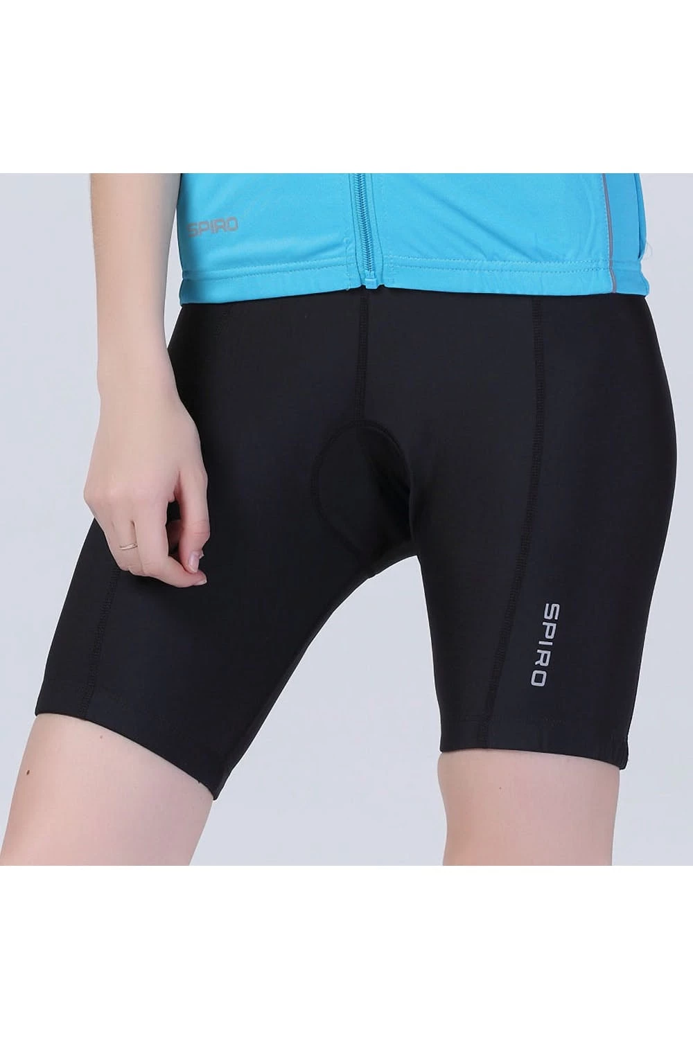 Spiro Ladies/Womens Padded Bikewear / Cycling Shorts (Black) 4 Spiro Ladies/Womens Padded Bikewear / Cycling Shorts (Black) - Image 4