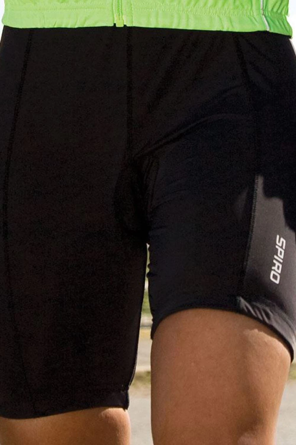 Spiro Ladies/Womens Padded Bikewear / Cycling Shorts (Black) 3 Spiro Ladies/Womens Padded Bikewear / Cycling Shorts (Black) - Image 3