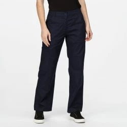 Regatta Womens/Ladies New Action Water Repellent Pants/Bottoms (Navy) -ANNA-KACI SHOP M05057080024728 3308439119