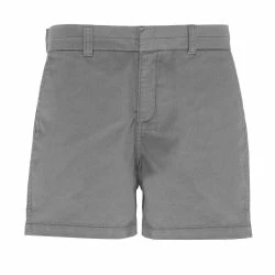 Asquith & Fox Womens/Ladies Classic Fit Shorts (Slate)