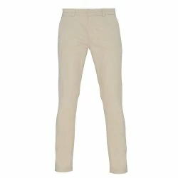Asquith & Fox Womens/Ladies Casual Chino Trousers (Natural)