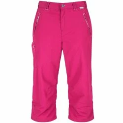 Regatta Great Outdoors Womens/Ladies Chaska 3/4 Capri Shorts (Dark Cerise)