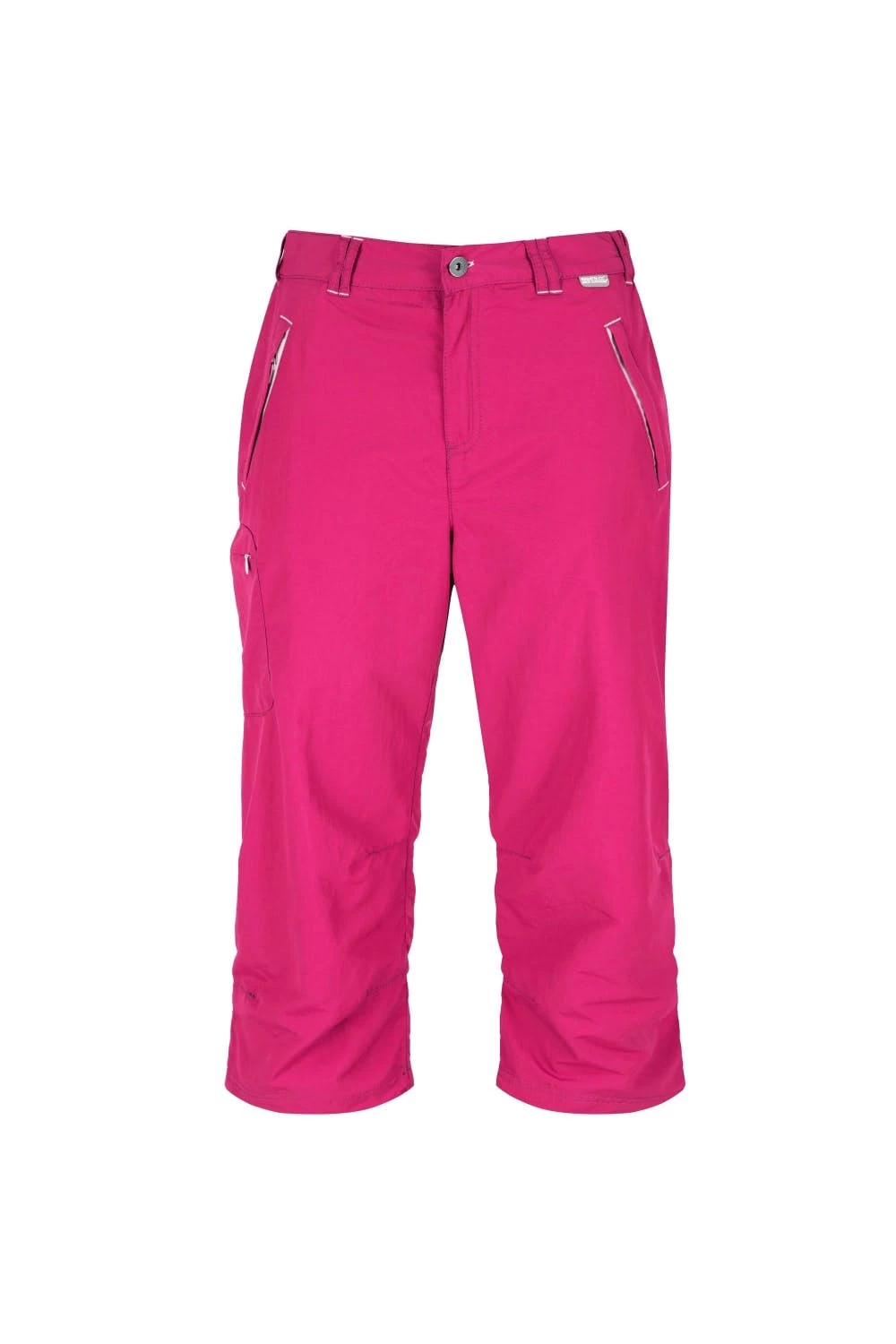 Regatta Great Outdoors Womens/Ladies Chaska 3/4 Capri Shorts (Dark Cerise) 1 Regatta Great Outdoors Womens/Ladies Chaska 3/4 Capri Shorts (Dark Cerise)