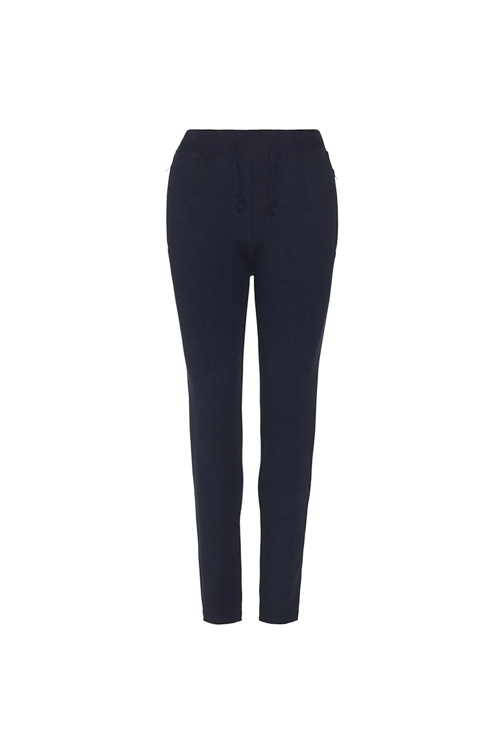 AWDis Hoods Womens/Ladies Girlie Tapered Track Pants (New French Navy) 1 AWDis Hoods Womens/Ladies Girlie Tapered Track Pants (New French Navy)