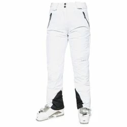Trespass Womens/Ladies Galaya Waterproof Ski Pants (White)