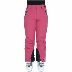 Trespass Womens/Ladies Solitude II Ski Pants (Raspberry)