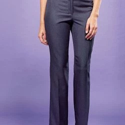 Premier® Iris Ladies/Womens Straight Leg Formal Trouser / Workwear - Black Heather