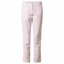 Craghoppers Womens/Ladies Rosa Pants (Seashell Pink Railroad)