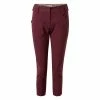 Craghoppers Womens/Ladies NosiLife Clara Crop Pants (Wildberry)