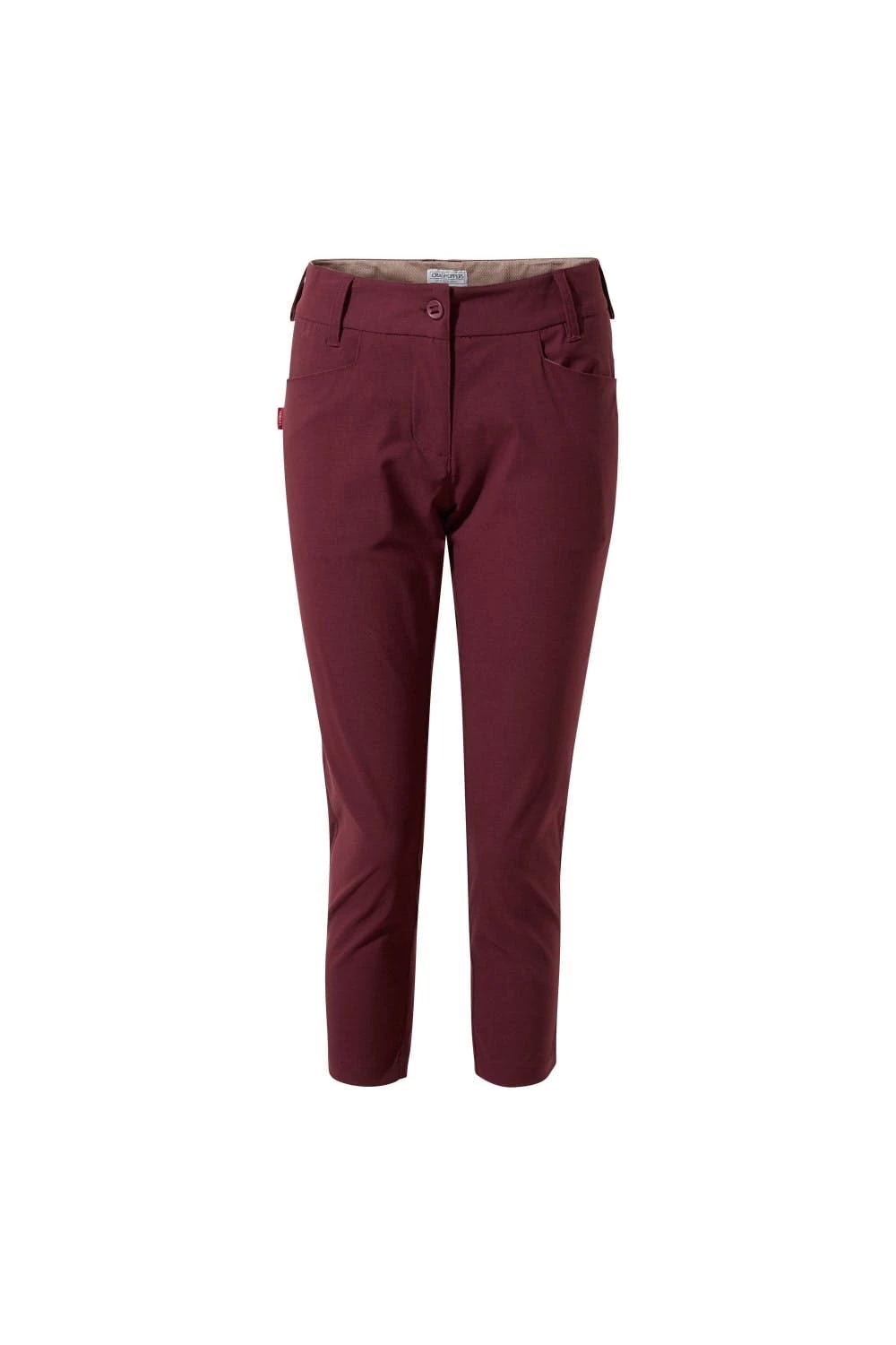 Craghoppers Womens/Ladies NosiLife Clara Crop Pants (Wildberry) 1 Craghoppers Womens/Ladies NosiLife Clara Crop Pants (Wildberry)
