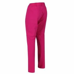 Regatta Womens/Highton Zip Off Walking Pants (Dark Cerise) -ANNA-KACI SHOP M05059444496134 846431876