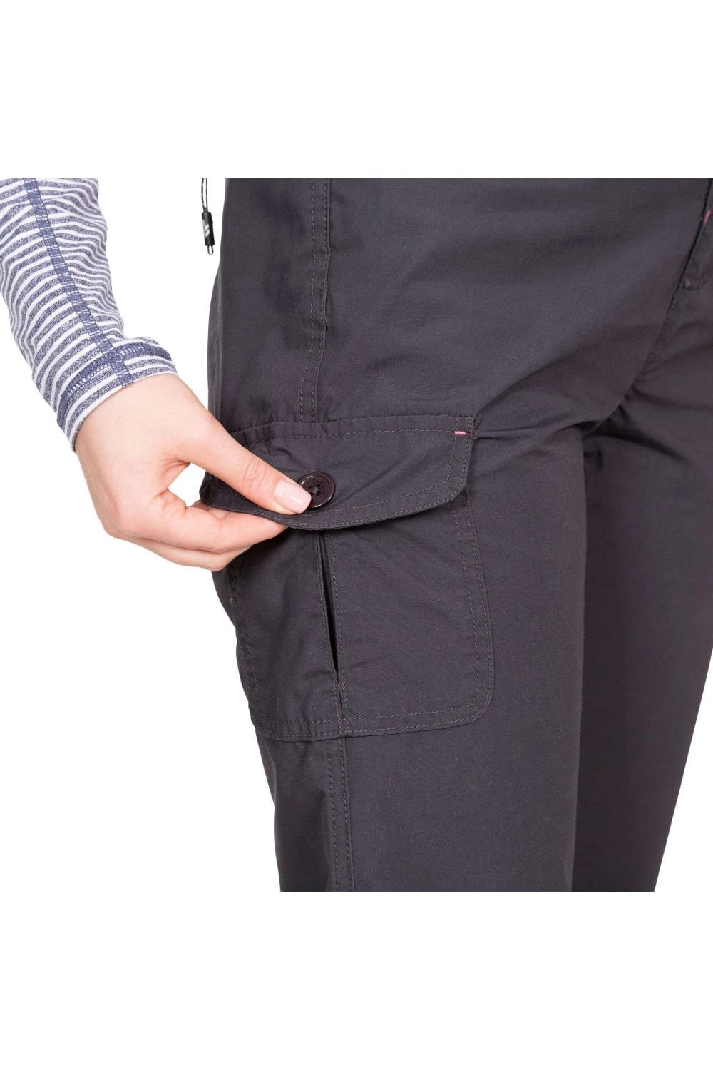 Trespass Womens/Ladies Rambler Water Repellent Outdoor Trousers 2 Trespass Womens/Ladies Rambler Water Repellent Outdoor Trousers - Image 2