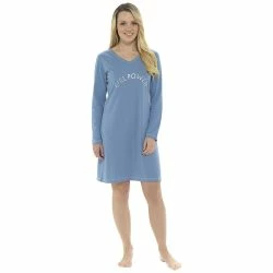GENERIC Womens/Ladies Girl Power Jersey Nightie