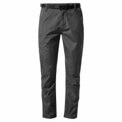 Craghoppers Mens Kiwi Boulder Slim Pants - Black Pepper