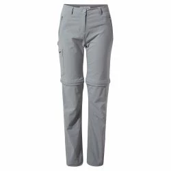 Craghoppers Womens/Ladies Nosilife Pro II Convertible Pants (Cloud Grey)