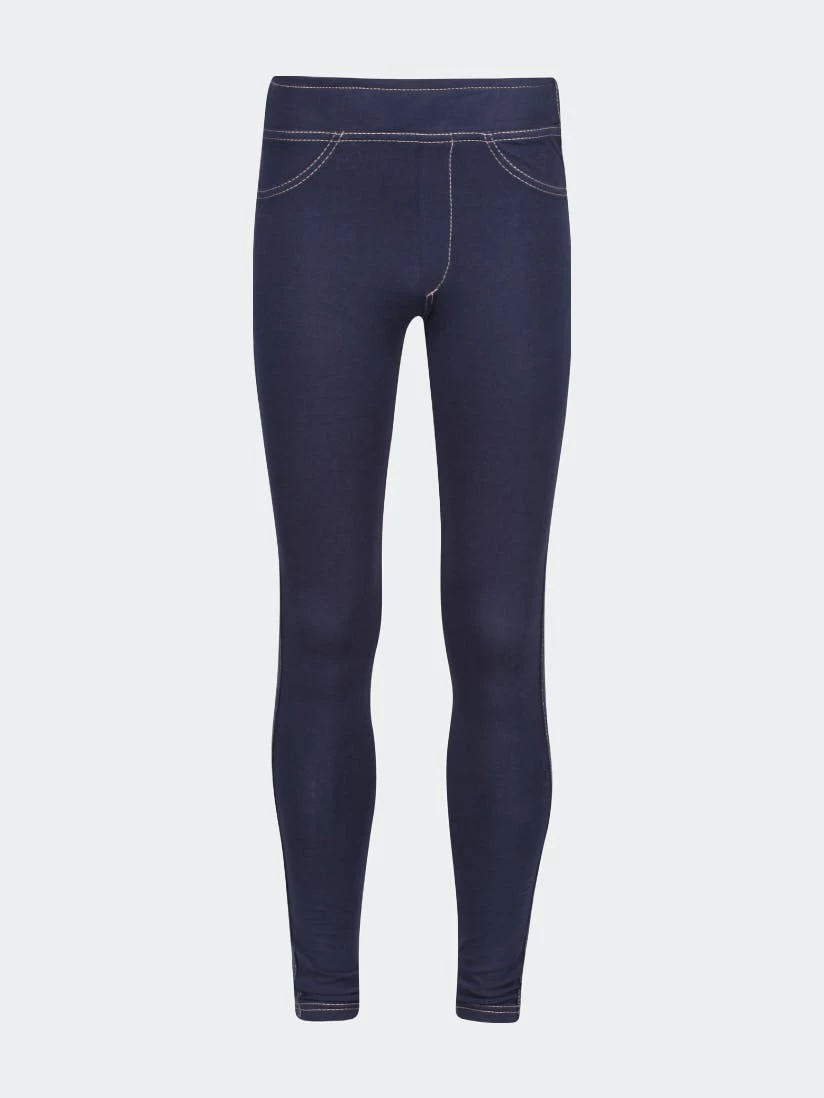 Regatta Girls Abbeline Leggings - Indigo Denim 3 Regatta Girls Abbeline Leggings - Indigo Denim - Image 3