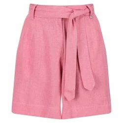 Regatta Womens/Ladies Sabela Paper Bag Shorts - Heather Rose