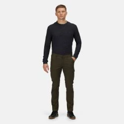 Regatta Mens Bryer II Cargo Pants - Dark Khaki