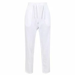 Regatta Womens/Ladies Maida Linen Pants (White)