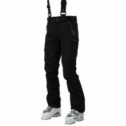 TRESPASS Womens/Ladies Marisol II DLX Waterproof Ski Trousers - Black