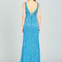 Lara Regan Fringe Sequin Dress -ANNA-KACI SHOP M07427298141469 3226905292