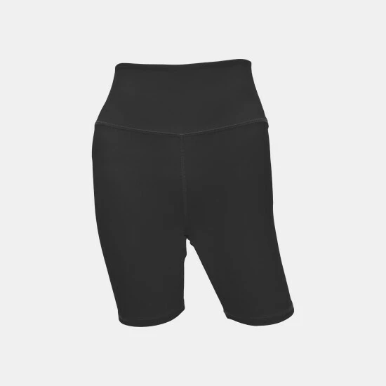 Lezat Ada Organic Cotton Biker Short - Black Shorts 1 Lezat Ada Organic Cotton Biker Short - Black Shorts
