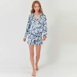 Lezat Nina Silk Pajama Short Set Shorts