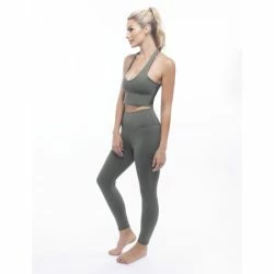 Lezat Elevate 7/8 High Waisted Legging - Cactus Leggings Grey -ANNA-KACI SHOP unnamed file 128