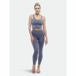 Lezat Rib 7/8 High Waisted Legging Leggings Slate -ANNA-KACI SHOP unnamed file 157