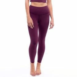 Lezat Elevate 7/8 High Waisted Legging - Sangria Leggings