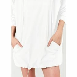 Lezat Abby Windbreaker Hoodie Dress - White Dresses -ANNA-KACI SHOP unnamed file 18