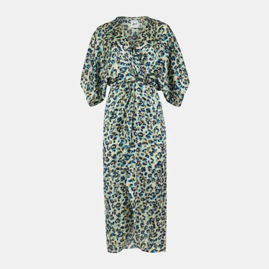 Lezat Joey Maxi Dress - Sage Leopard Dresses 1 Lezat Joey Maxi Dress - Sage Leopard Dresses