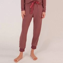 Lezat Liza Cozy Jogger Pants Mauve