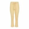 Lezat Fiona Organic Cotton Waffle Thermal Pant Pants Canary