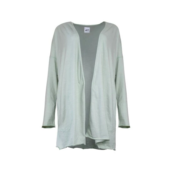 Lezat Kora Cotton Tank, Shorts And Robe Sleep Set - Sage Sleepwear 3 Lezat Kora Cotton Tank, Shorts And Robe Sleep Set - Sage Sleepwear - Image 3