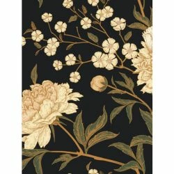 Lezat Nina Silk Pajama Short Set - Ivory Peonies Sleepwear -ANNA-KACI SHOP unnamed file 64